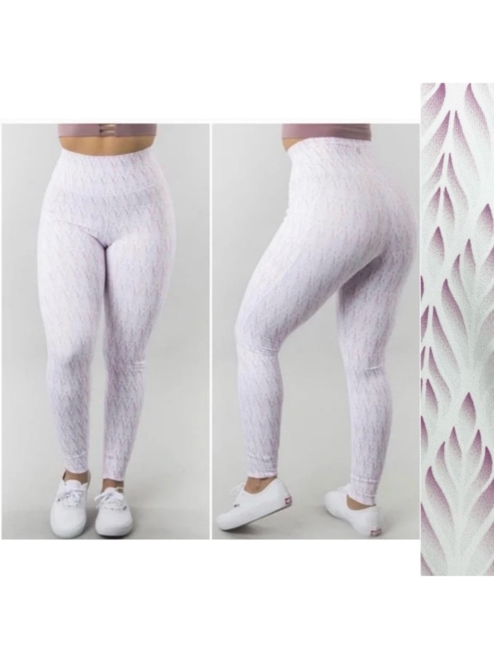 BuffBunny Collection Onyx High Rise Pocket Leggings Oasis Print